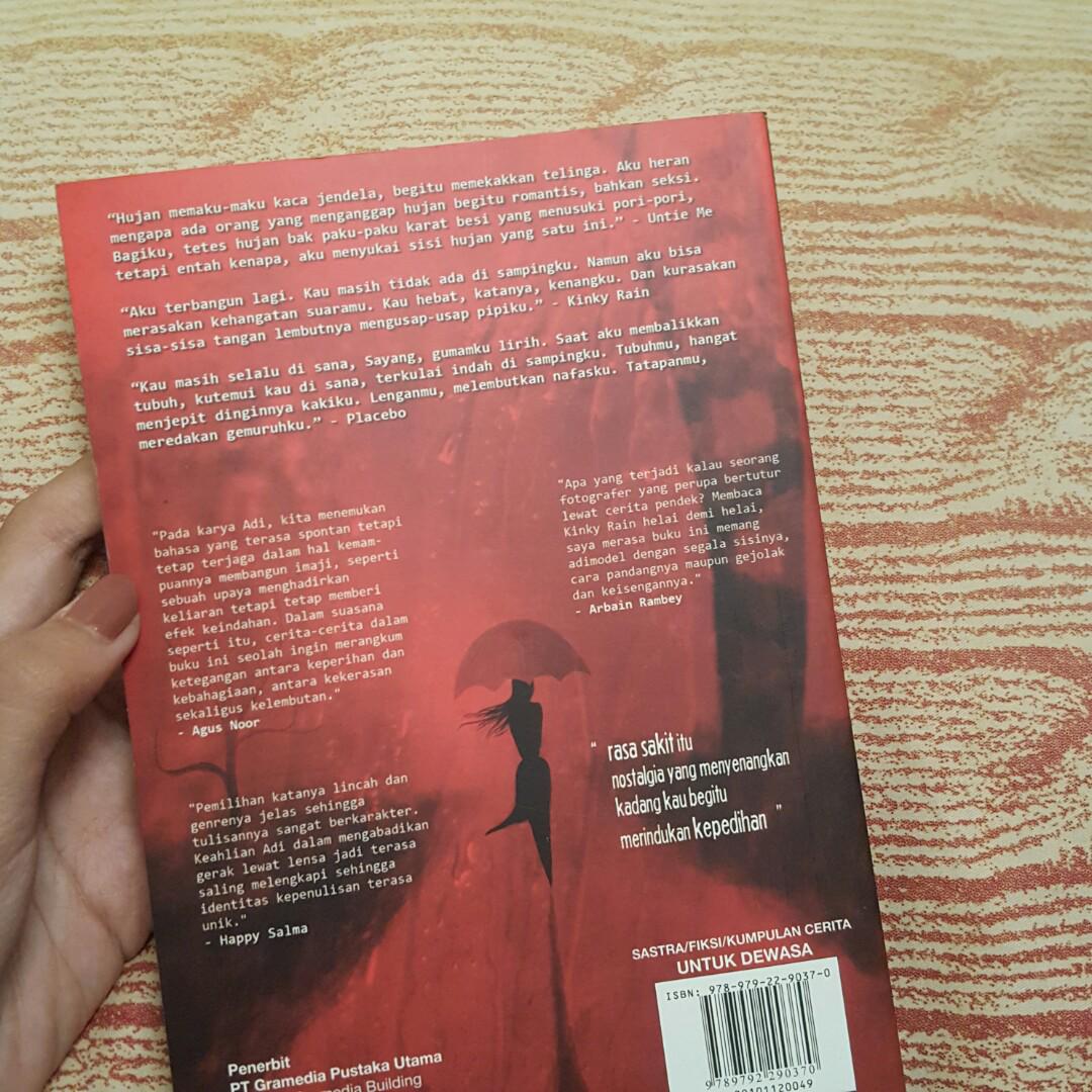 Kinky Rain By Adimodel Buku Alat Tulis Buku Di Carousell