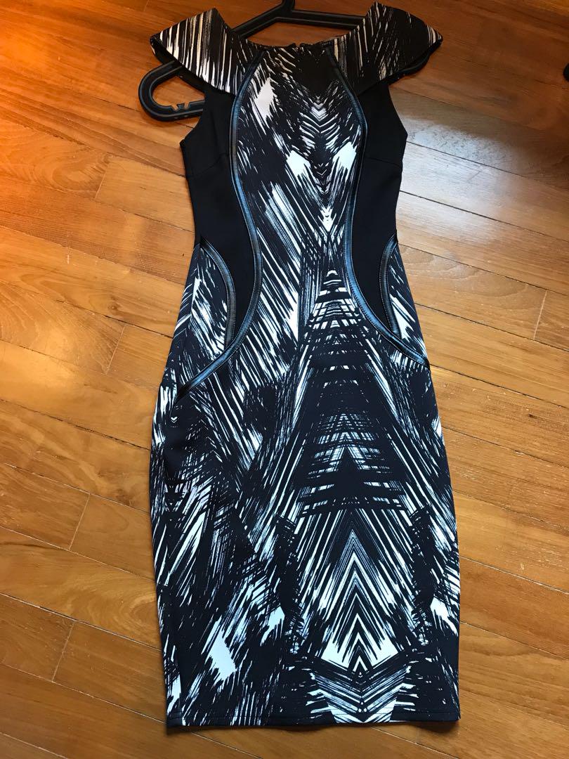Lipsy discount snakeskin dress