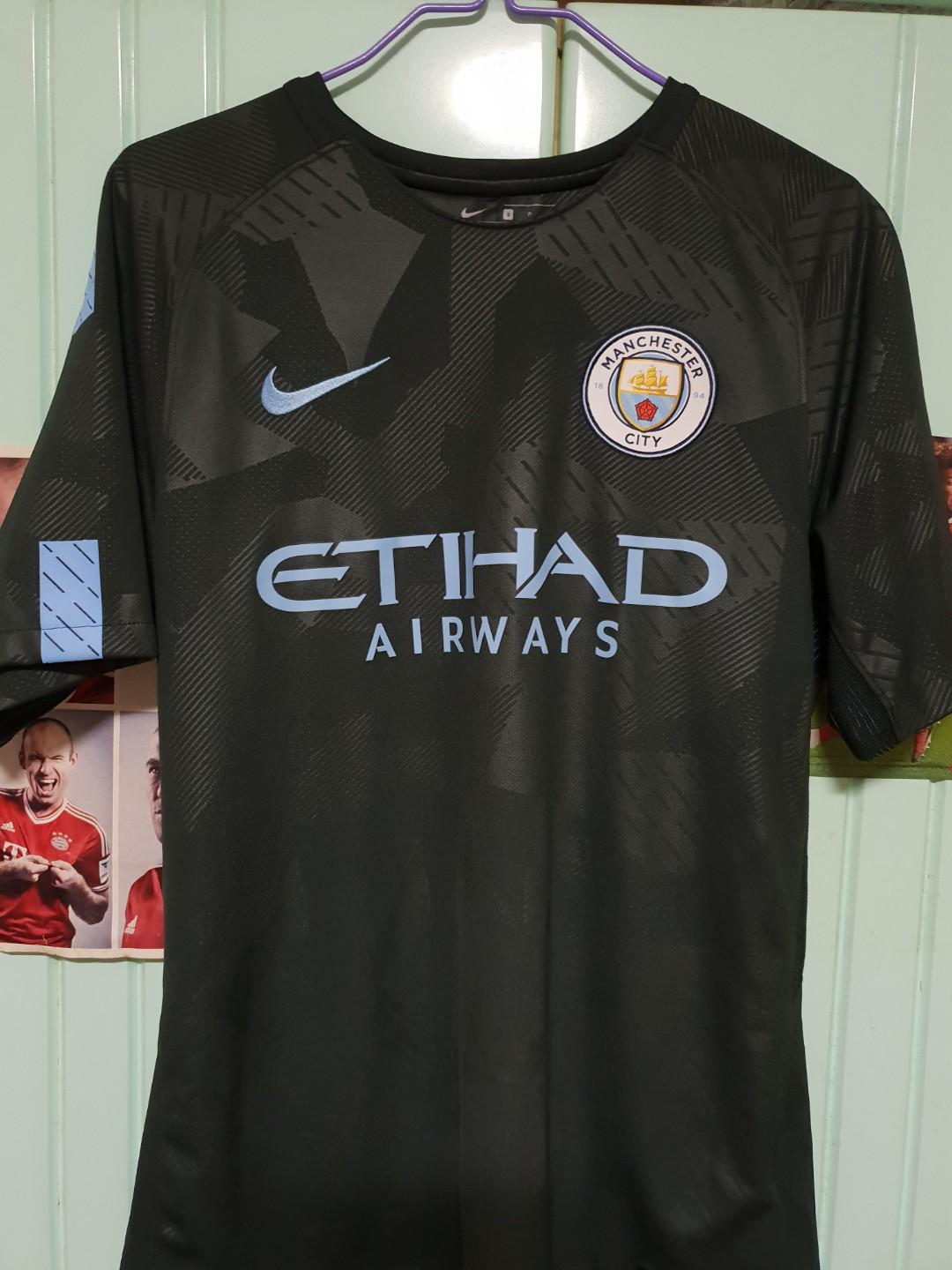 Manchester City Jersey Sports Sports Apparel On Carousell