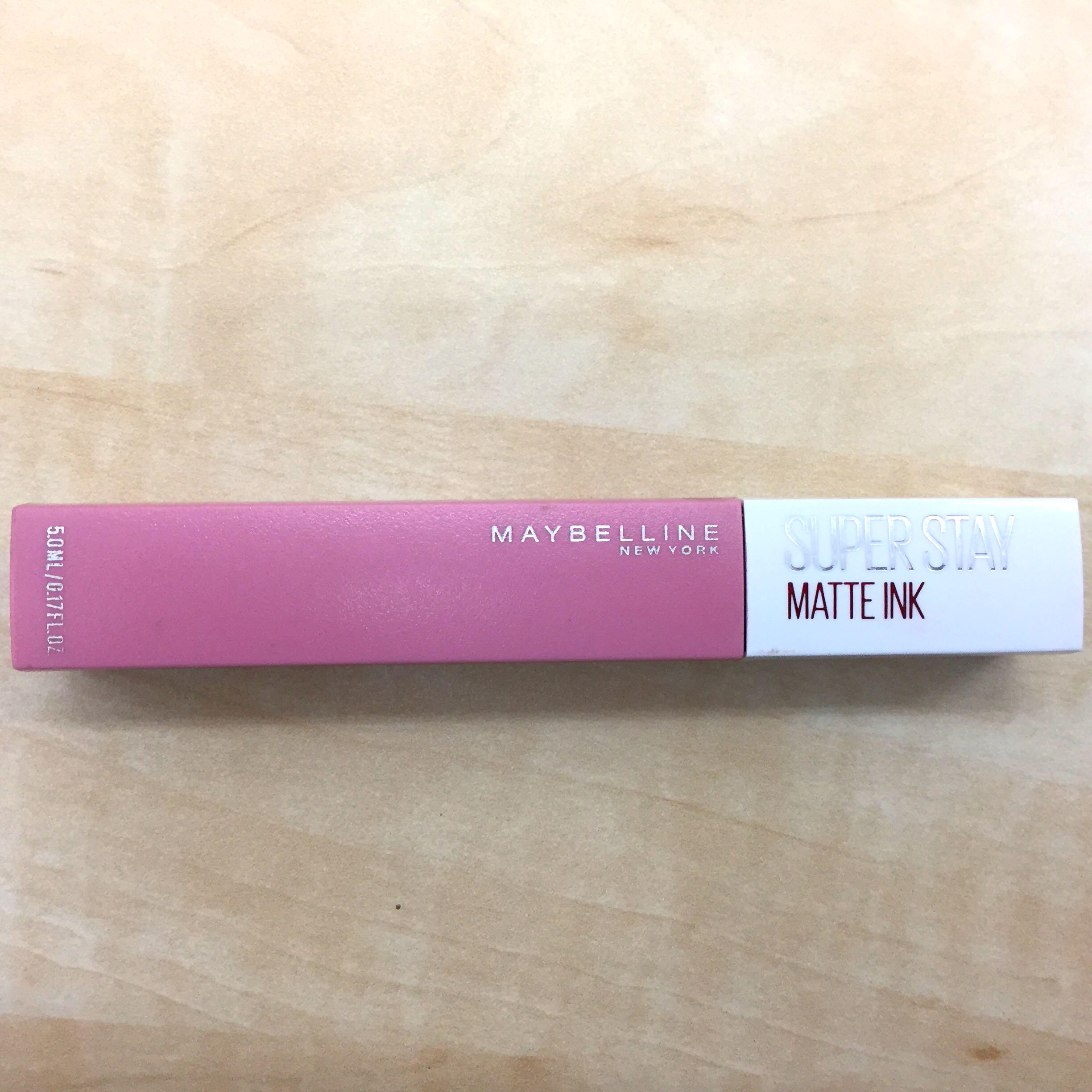 Maybelline Super Stay Matte Ink Shade Dreamer No 10 Health