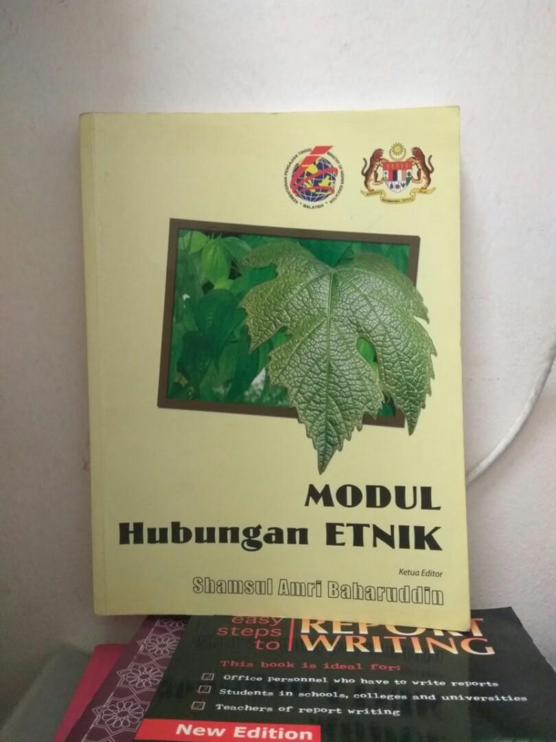Modul Hubungan Etnik Oleh Shamsul Amri Baharuddin Textbooks On Carousell