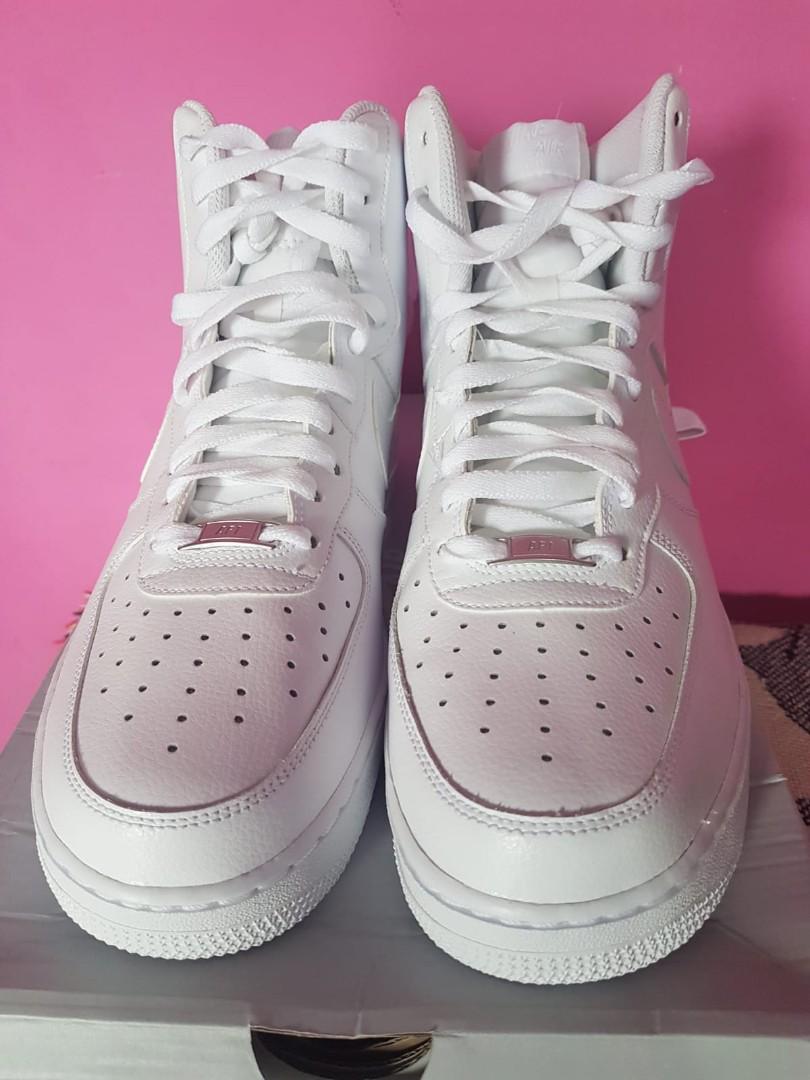 Nike air force 1 high no strap hot sale
