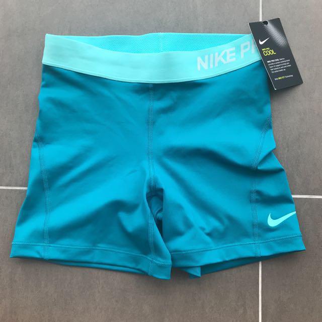 nike pro coloured shorts