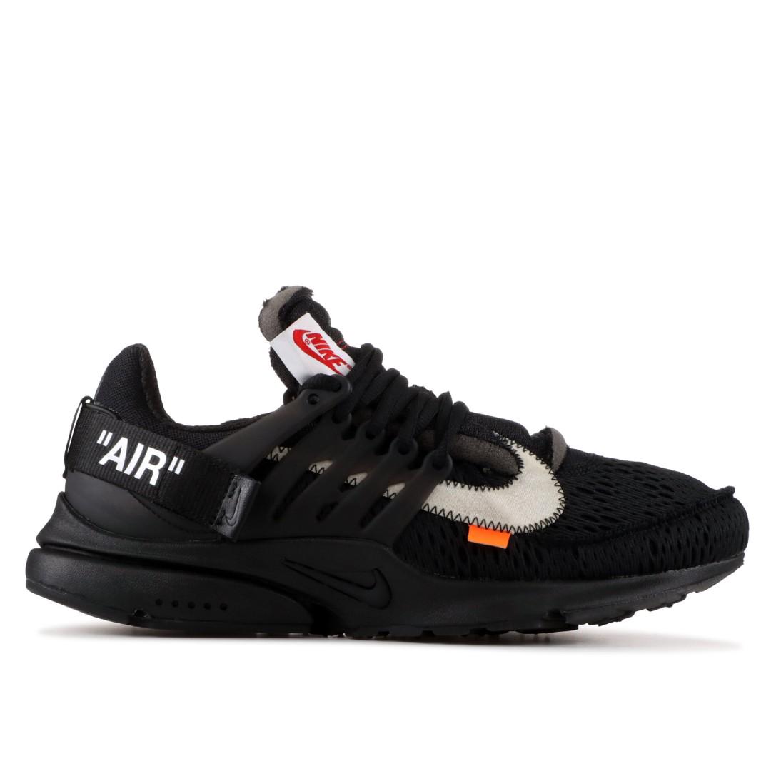 black nike air presto mens