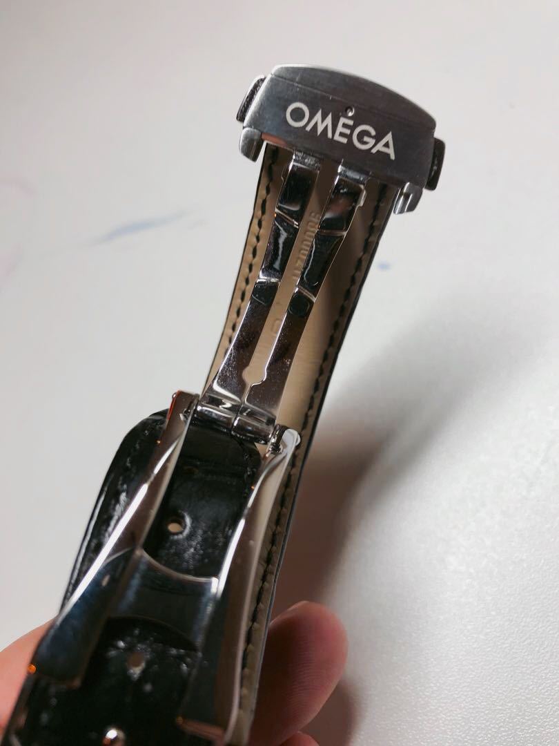omega leather straps