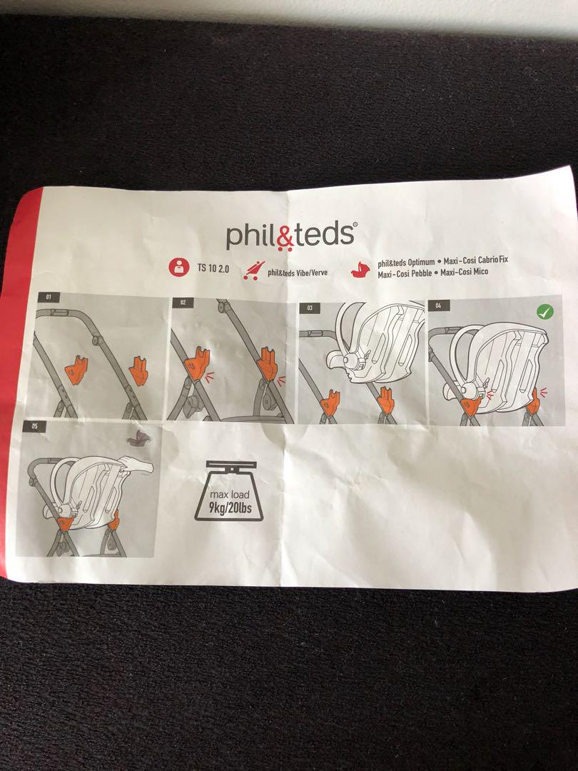 Phil and teds ts10 adaptor 2025