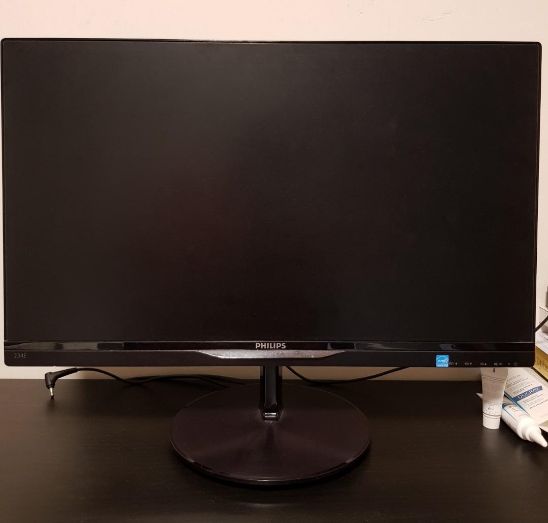 Philips AH-IPS 23" LED Monitor 234E5, Computers & Tech, Parts ...