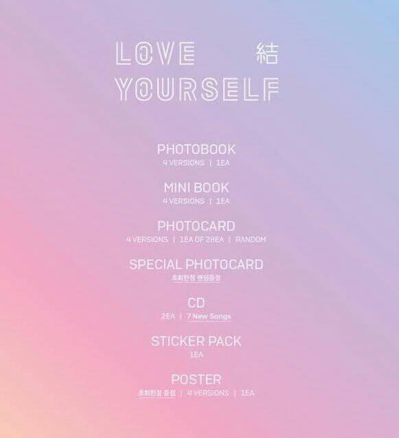 1 SLOTS LEFT  BTS LOVE YOURSELF : ANSWER (LY : Answer 