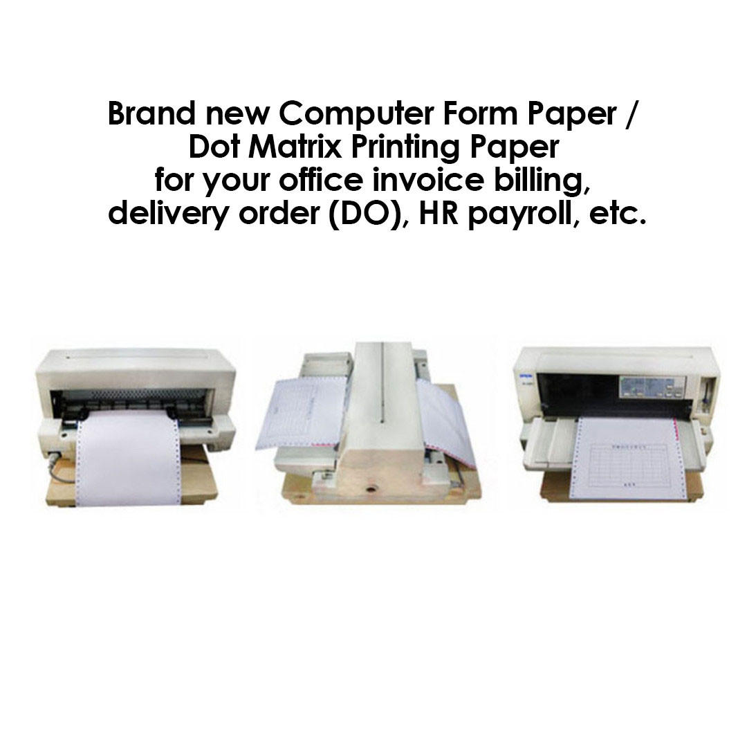 SG Cheapest Computer Form Paper / Dot Matrix Printing Paper (4ply