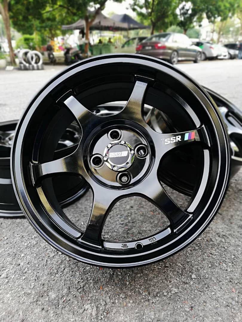 Ssr Type C 16 Inch Sports Rim Honda City Jazz Hitam Itu Bikin Abang Geram Auto Accessories On Carousell