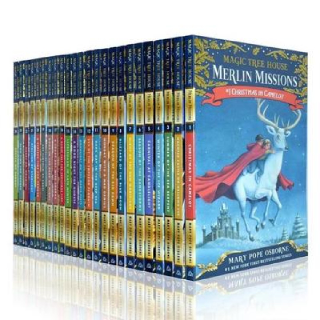 Get Wallpaper The Magic Tree House Box Set 2 Books 29 To 55 Books Stationery Children S Books On Carousell Desktop Wallpaper