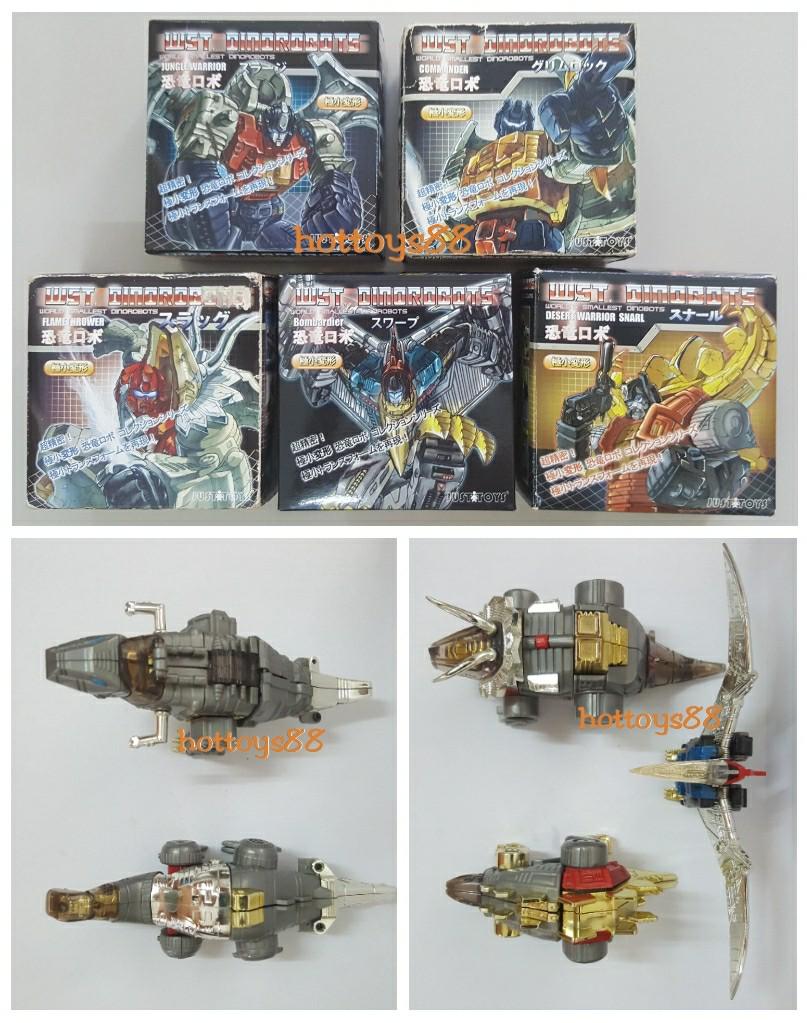 WST TRANSFORMERS MINI DINOBOTS GRIMLOCK G1 JUSTITOYS CUTE DINOSAUR