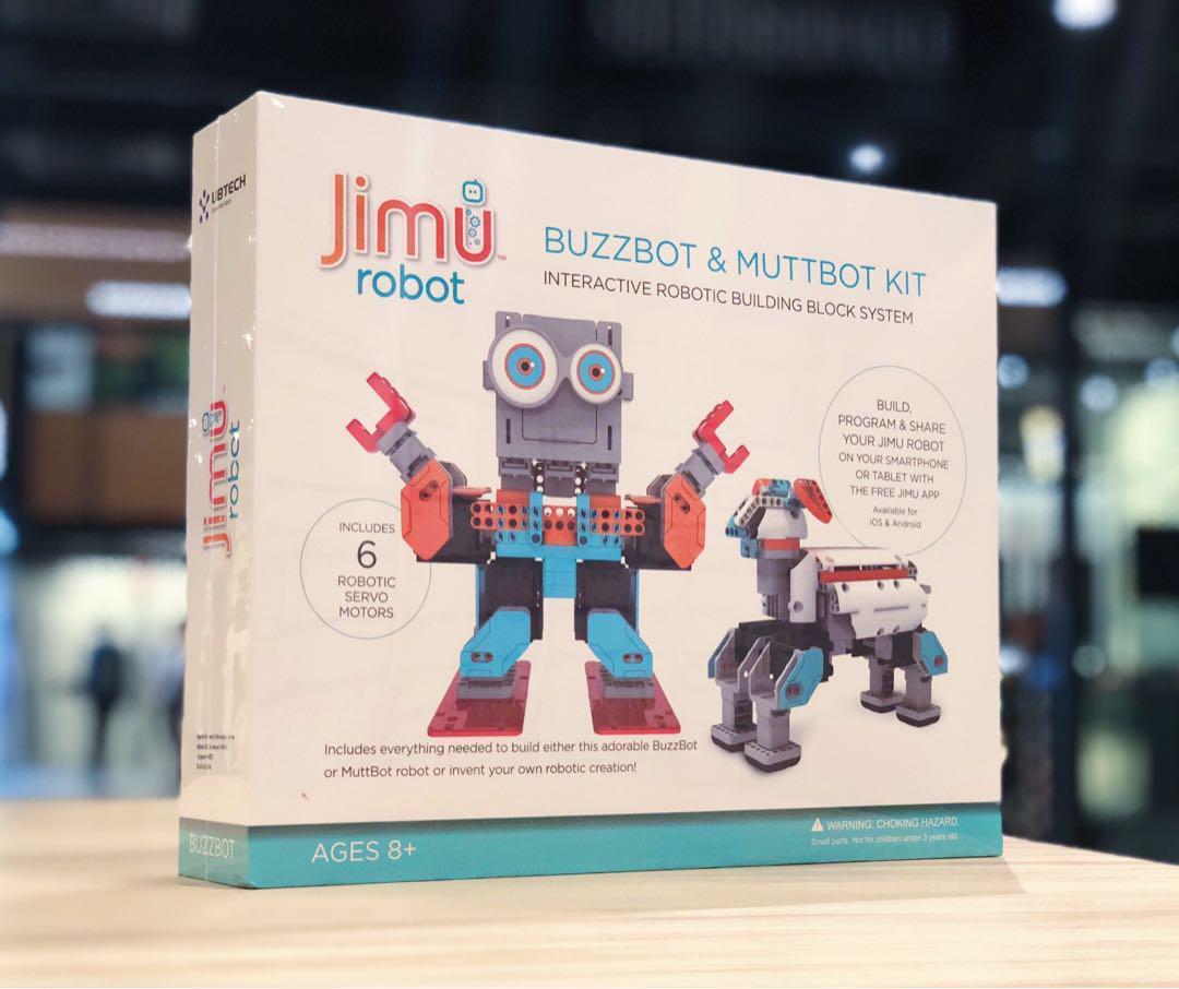 jimu robot buzzbot and muttbot kit