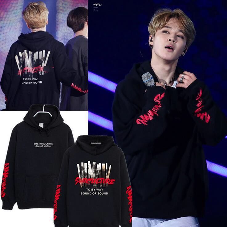 Jimin hotsell oversized hoodie
