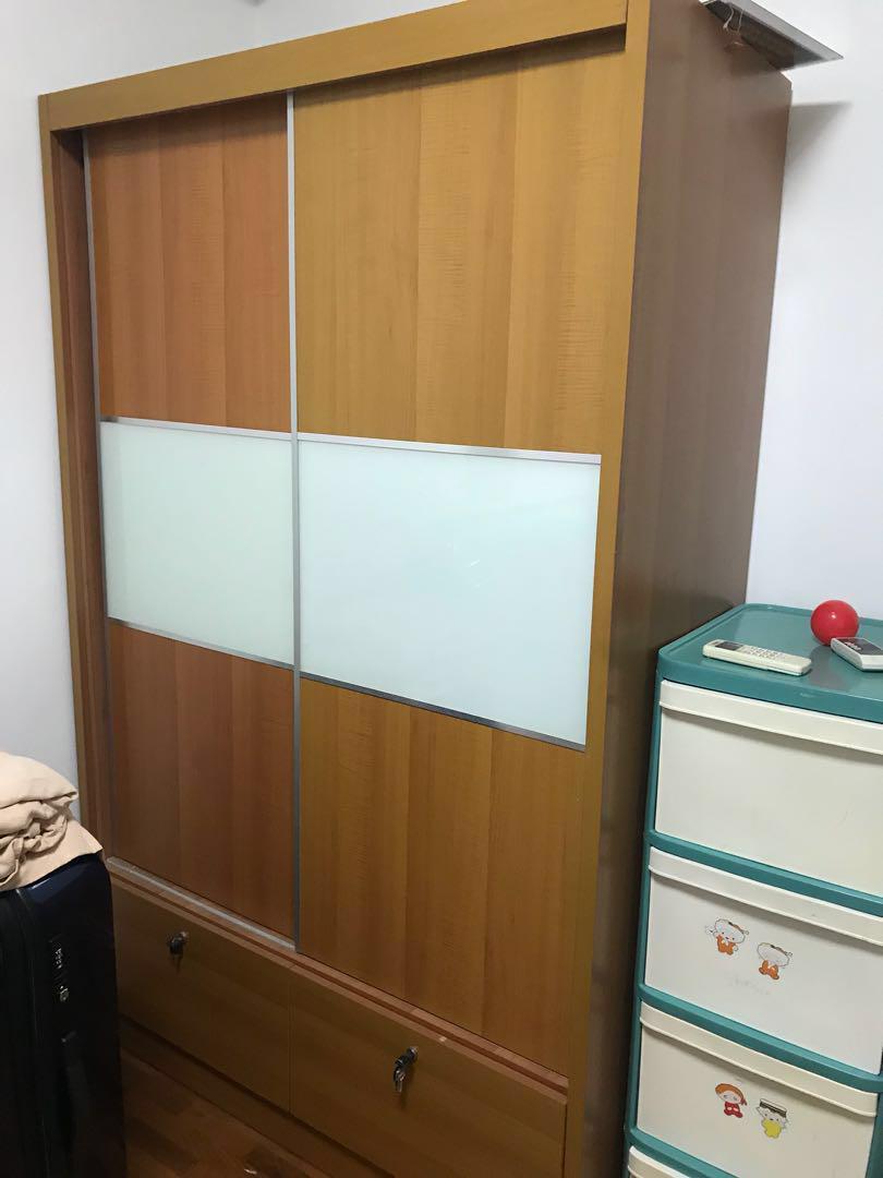 Used Cupboard Wardrobe Furniture Shelves Drawers On Carousell