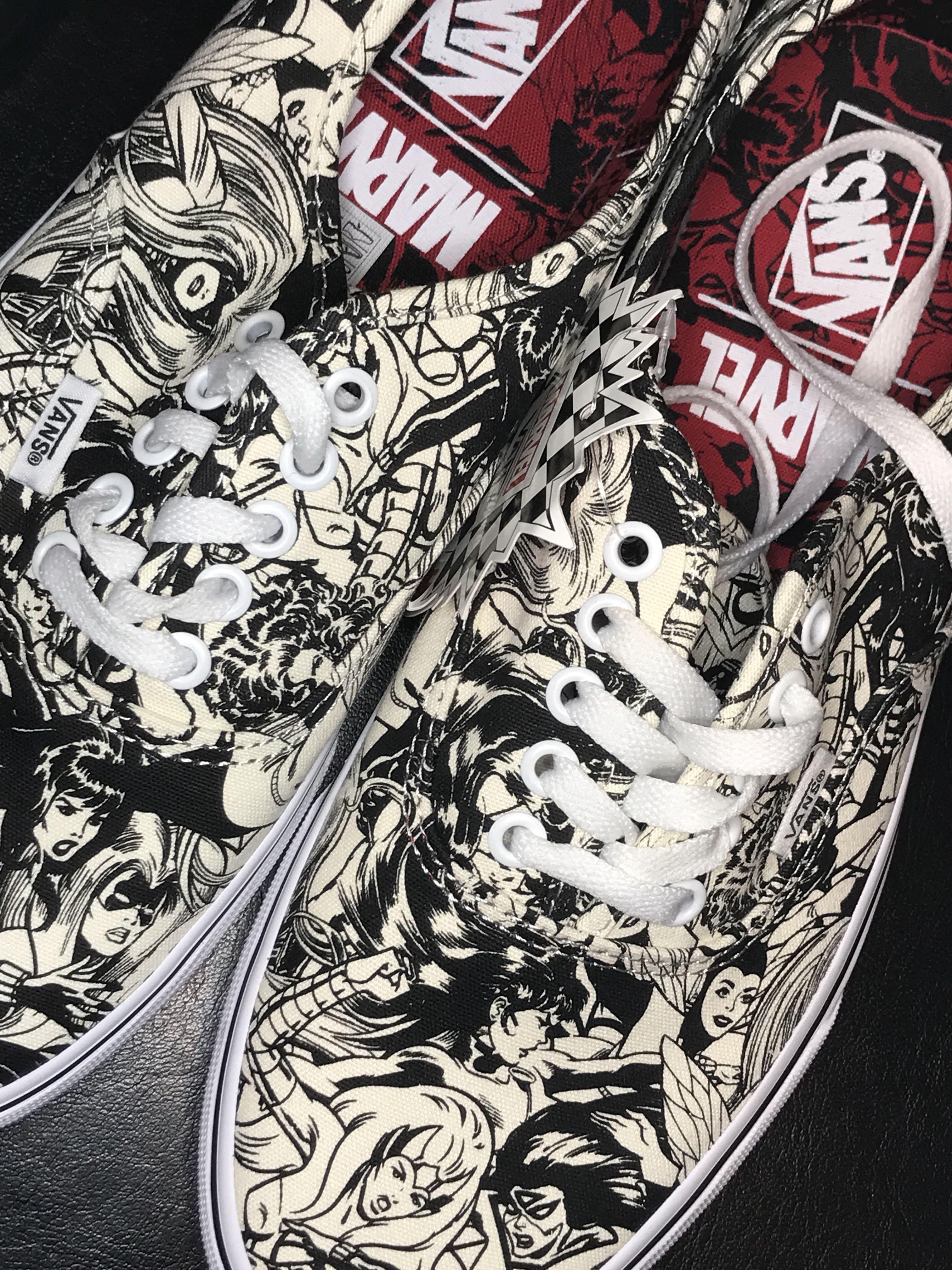 Marvel sales vans womens