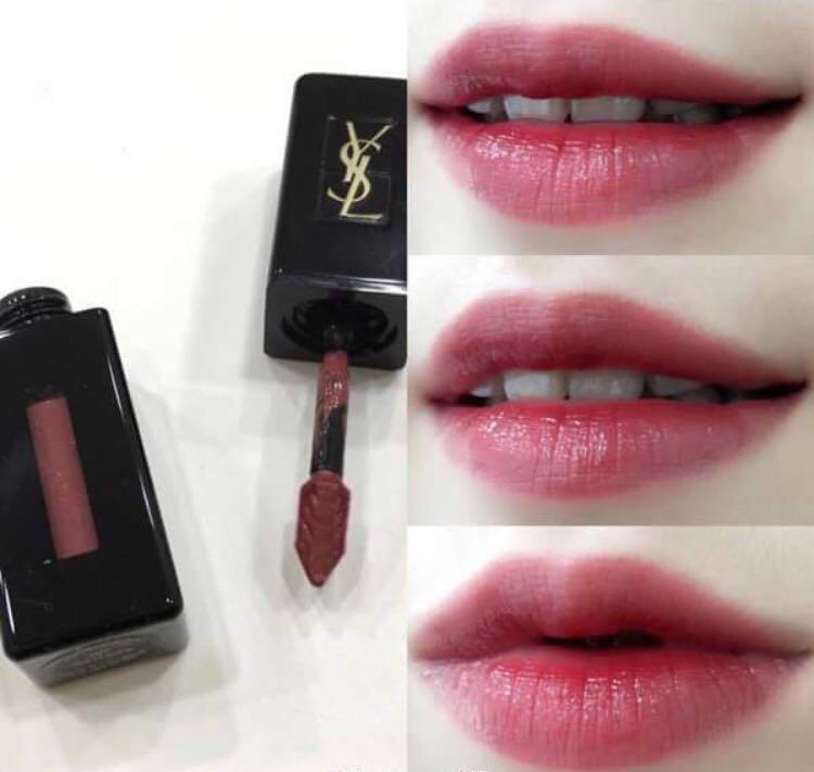 YSL 407色（黑管唇釉）乾燥玫瑰色, 美容＆化妝品, 健康及美容- 皮膚護理, 化妝品- Carousell