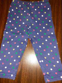 Carter's polka dot leggings