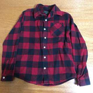 Roots Flannel/ Plaid button up