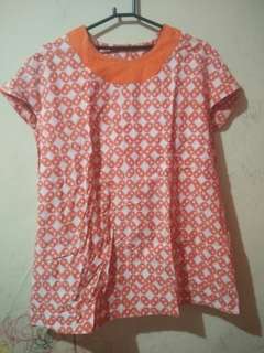 Batik orange