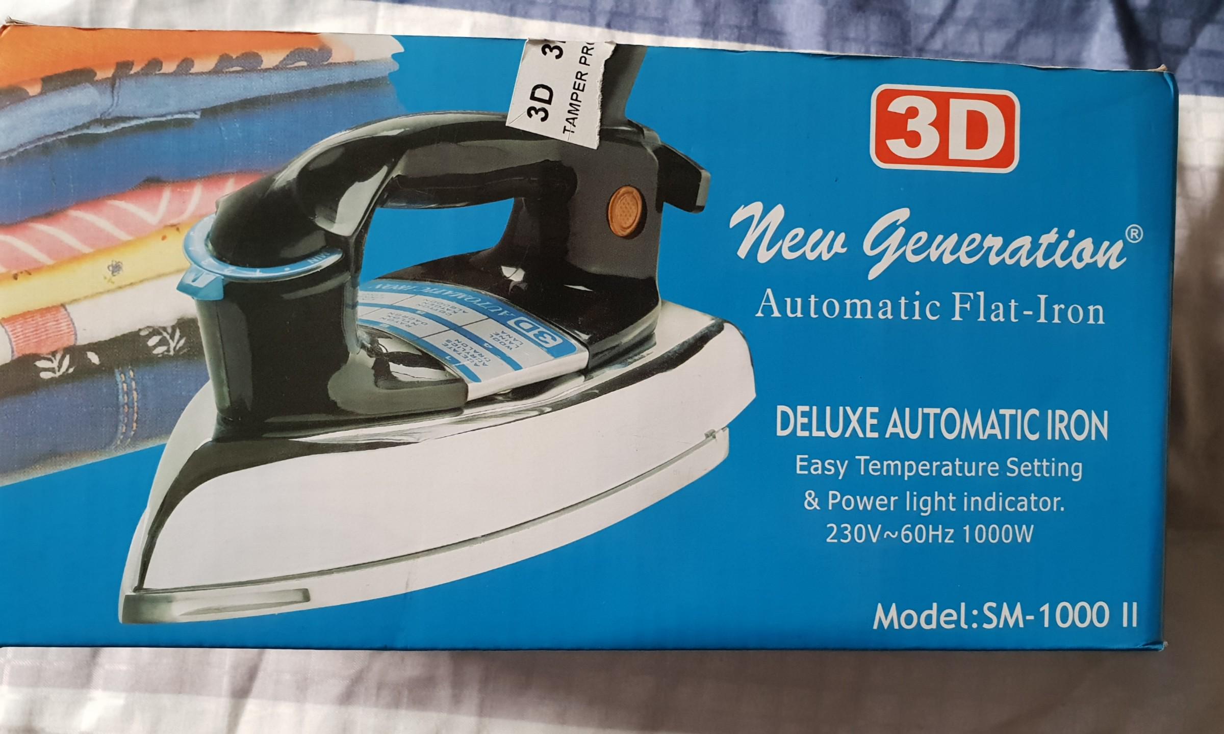 3d new best sale generation flat iron