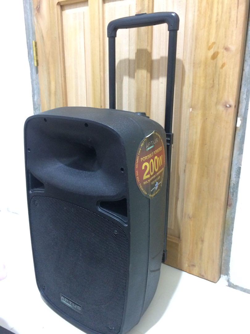 aptus portable speaker system