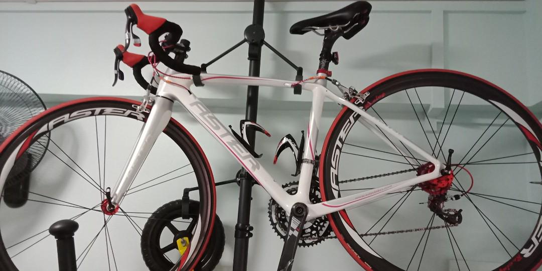 Aster Full carbon road bike super urgent sale Sports Equipment Bicycles Parts Bicycles on Carousell