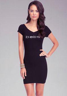 Authentic Bebe Lycra Black Stretchable Dress Women S Fashion Tops Sleeveless On Carousell