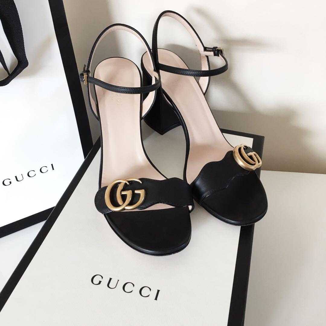 Gucci Mid Heel Sandal Online Sale, UP TO OFF