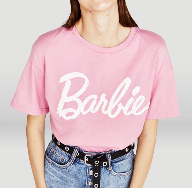 barbie pink t shirt
