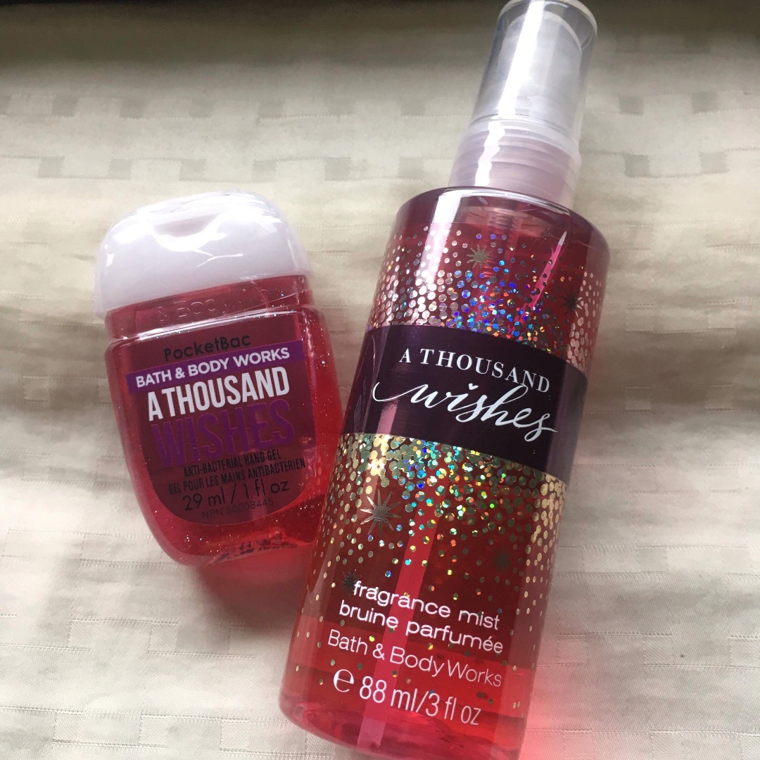 Bath And Body Works Fragrance Mist With Pocket Hand Sanitizer A