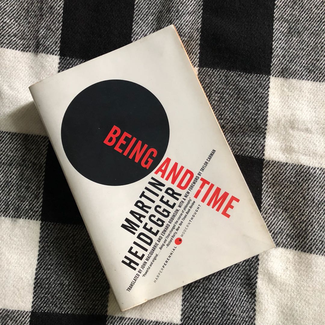 Being And Time By Martin Heidegger Hobbies Toys Books Magazines Religion Books On Carousell