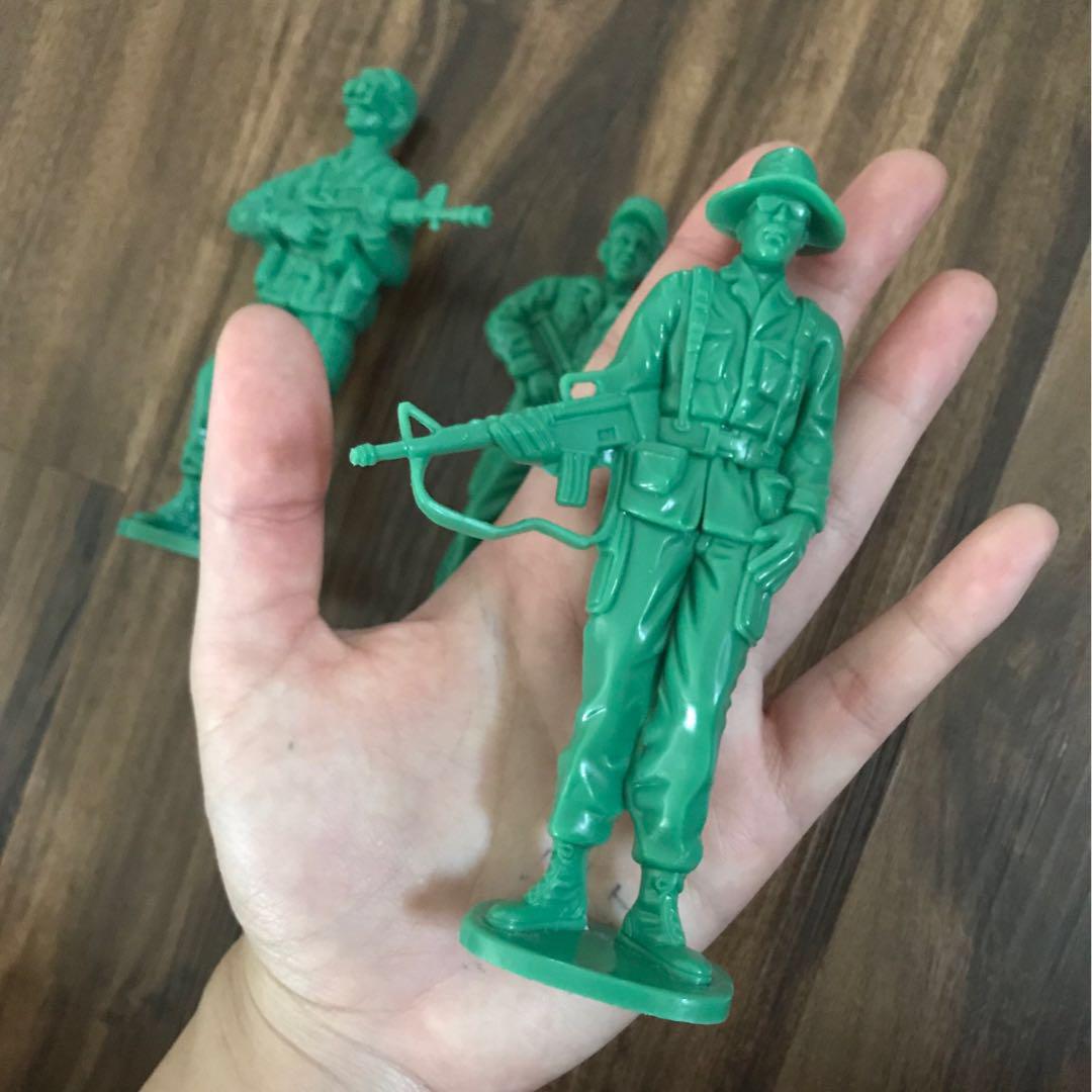 large wooden soldiers