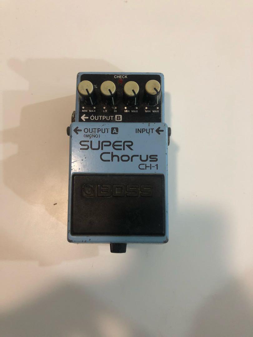 BOSS CH1 Chorus pedal price reduced! , Hobbies & Toys, Music & Media