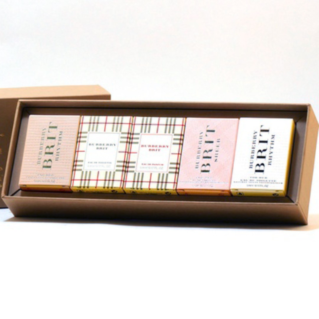 burberry women's 5-piece mini fragrance set