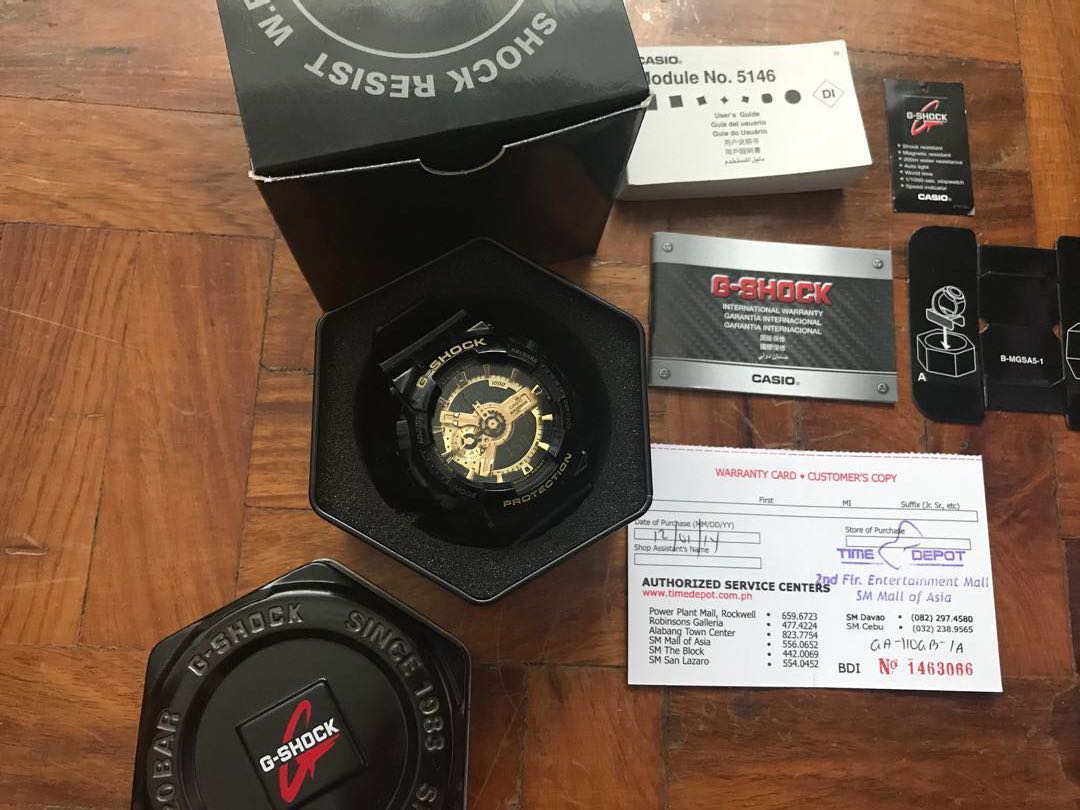 Casio g shock deals watch service center