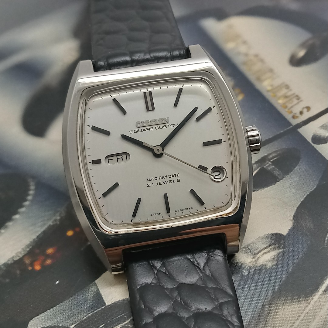 Citizen square watch outlet