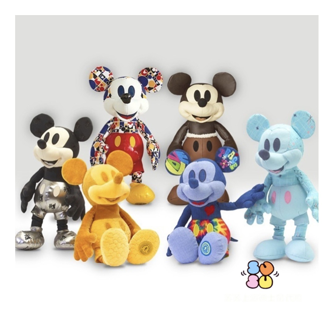 mickey mouse monthly plush