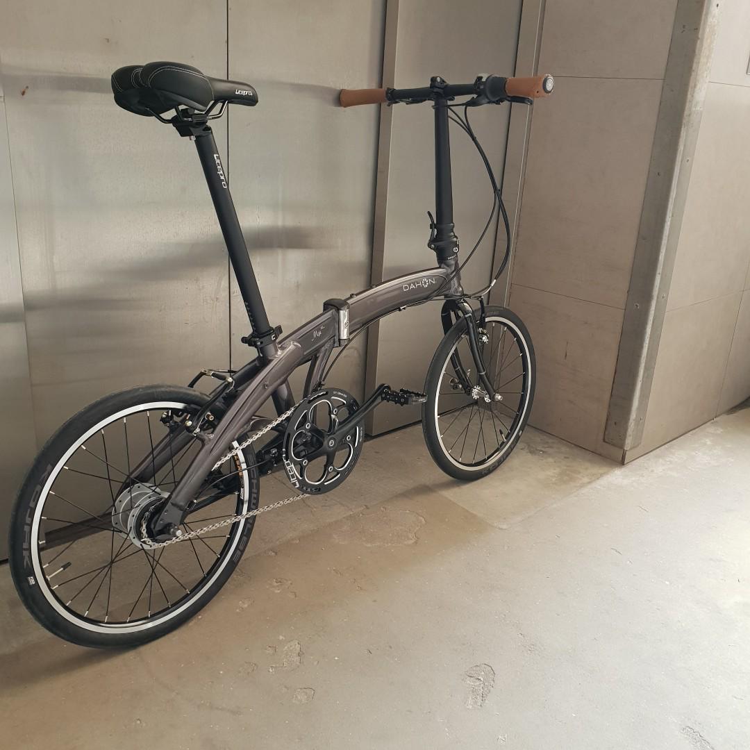 folding bike with internal gear hub