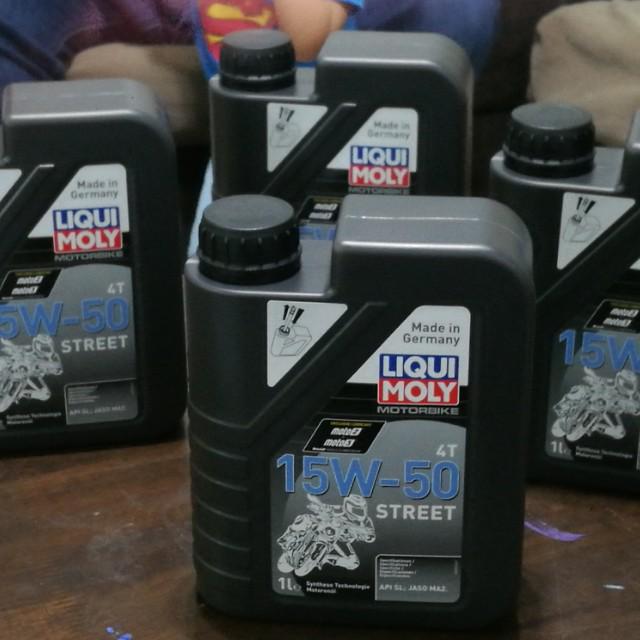 Liqui Moly 3 Botol Rm Free Oil Filter Yamaha Original Motorbikes On Carousell