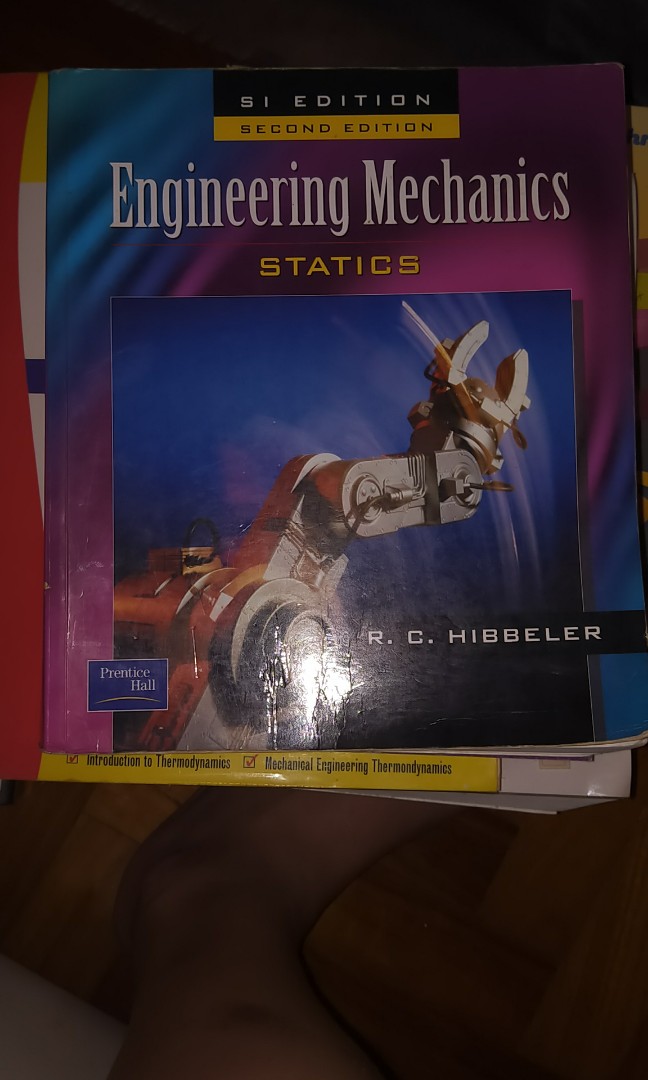 Engineering Mechanics Statics By R C Hibbeler Books Stationery Textbooks Professional Studies On Carousell