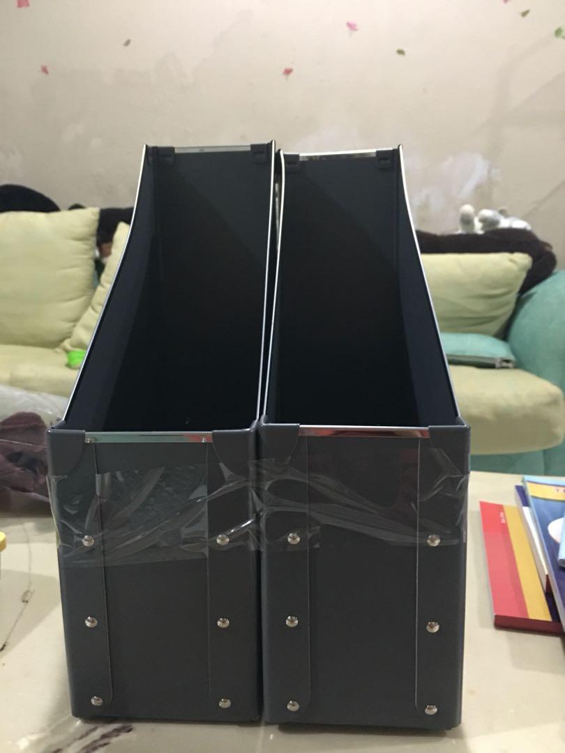 Ex Ikea Box Penyimpanan Buku File Buku Alat Tulis Alat Tulis Di Carousell