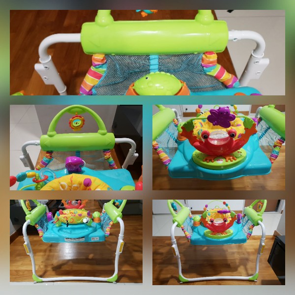 fisher price step and play jumperoo