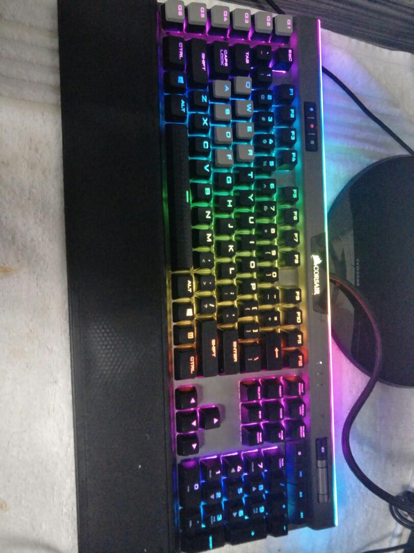 Corsair K95 Rgb Platinum Cherry Mx Brown Switch Toys Games Video Gaming Gaming Accessories On Carousell