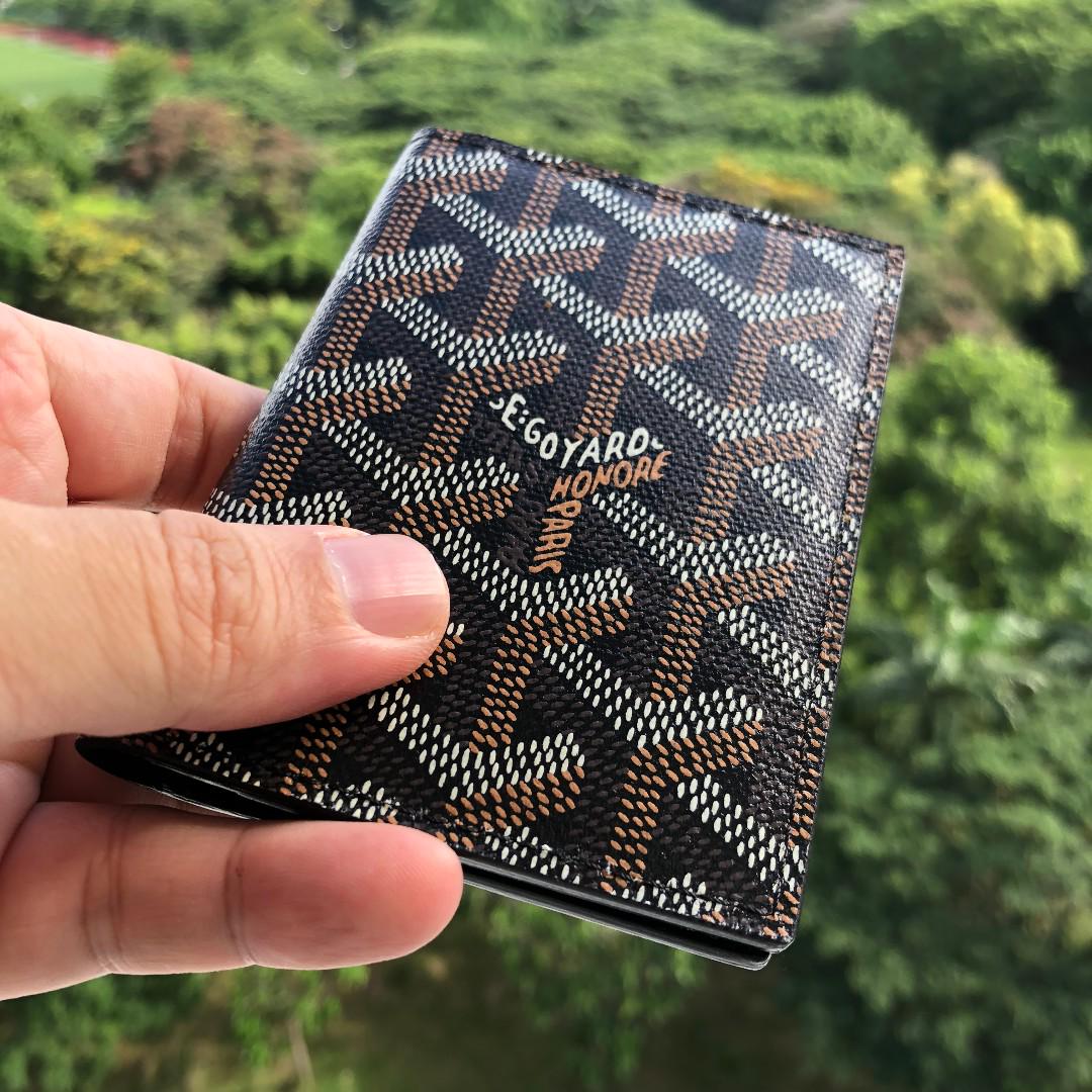 Goyard Black Saint Pierre Card Holder Wallet - SAVIC