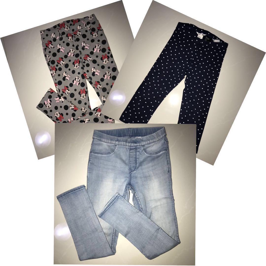 h&m girls pants