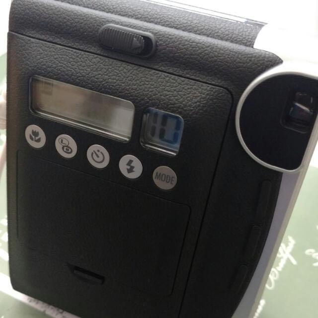 Instax Mini 90 (no box) w/charger strap extra film, Photography, Photography Accessories