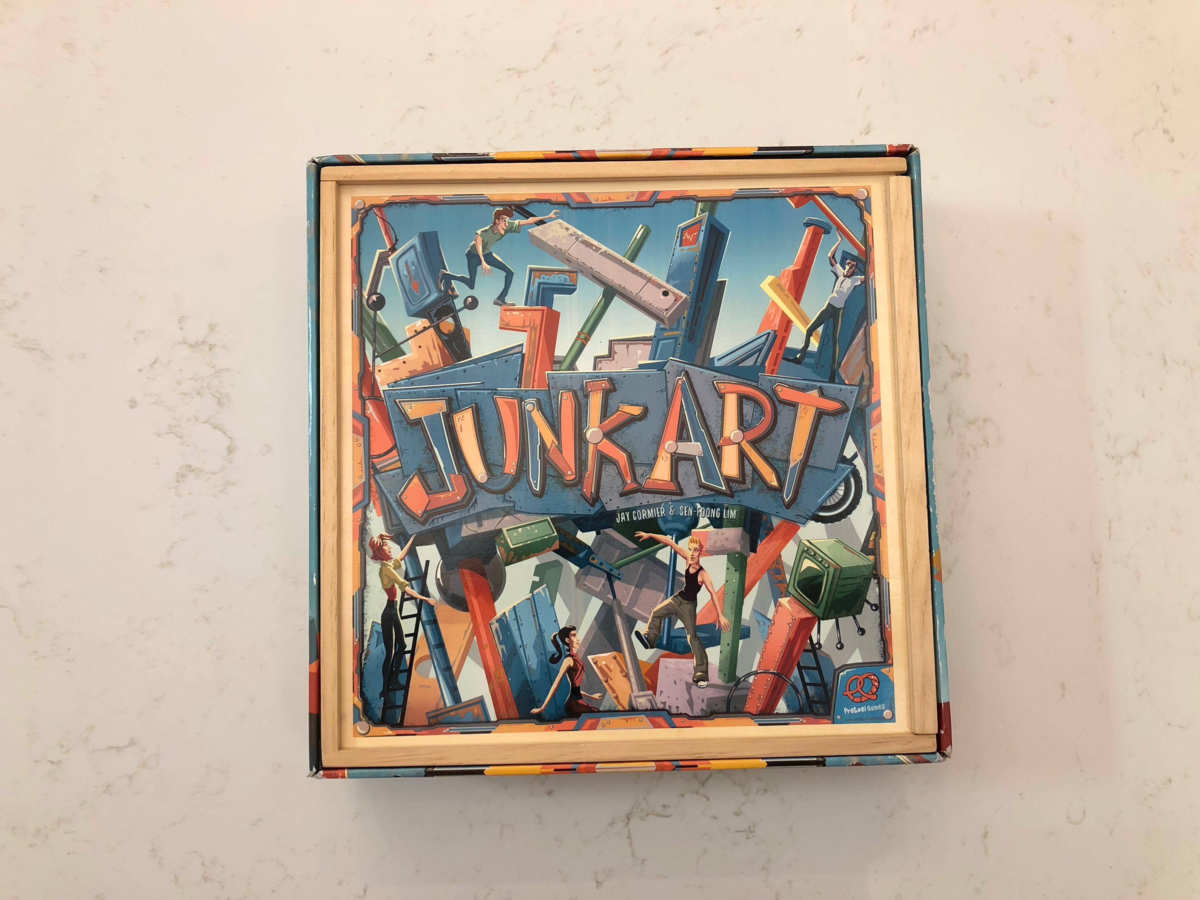 Junk Art Boardgame, Hobbies & Toys, Toys & Games on Carousell