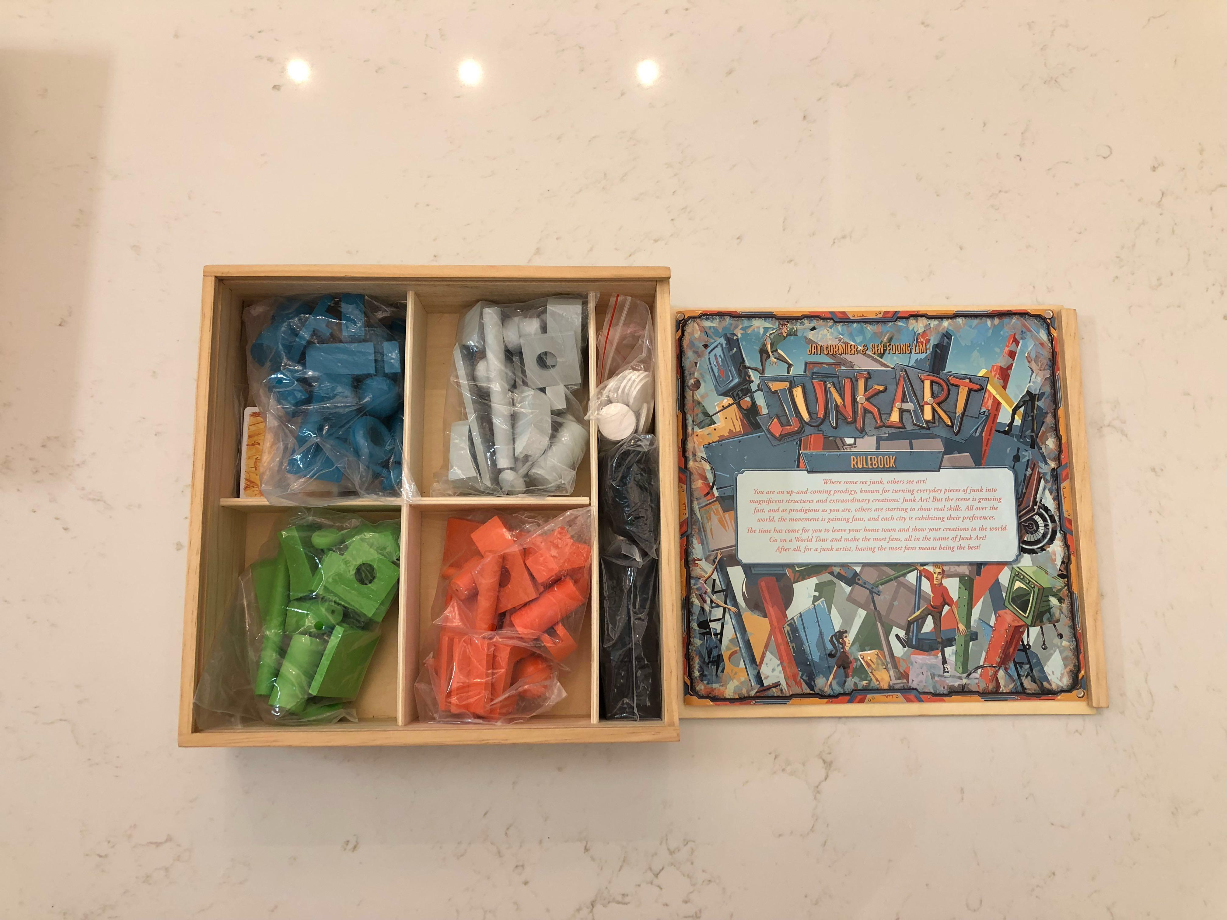 Junk Art Boardgame, Hobbies & Toys, Toys & Games on Carousell