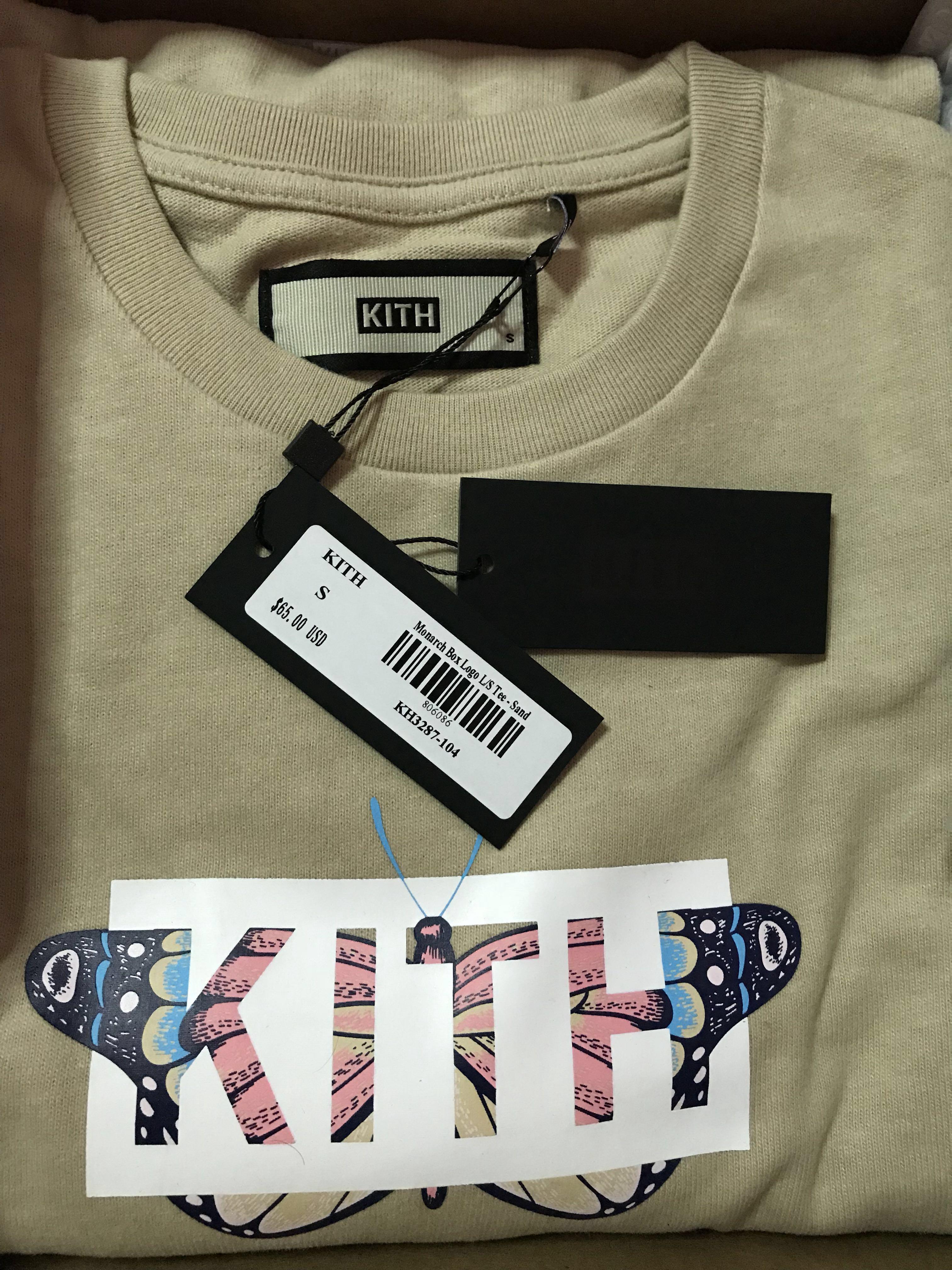 Kith monarch classic logo L S tee